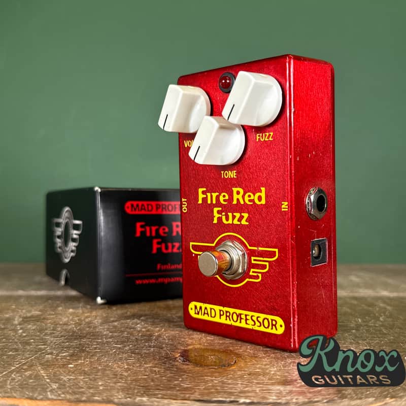 国内正規品 MAD PROFESSOR Fire Red Fuzz HW Mad Professor Fire Red Fuzz | Reverb