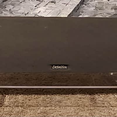 Definitive Technology Definitive Technology Mythos Three center speaker 90s  - Silver image 1