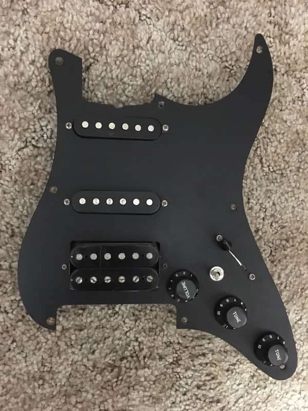 Kramer Focus 3000 Pickguard 1985 Black image 1