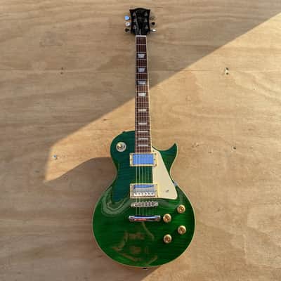 IVY ILS-300 EGR Les Paul Solid-Body Electric Guitar, Emerald Green image 2