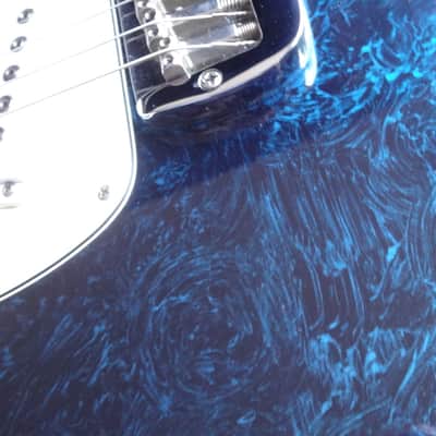G&L ASAT USA Bowling Ball Blue Swirl image 3