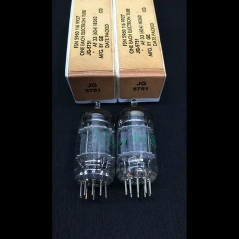 G.E 5751 12AX7