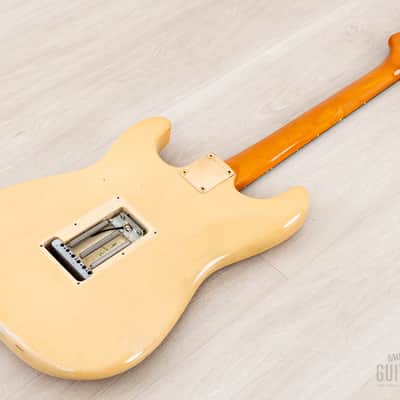 1987 Fender Custom Shop American Vintage '62 Stratocaster Blonde Mary Kaye w/ Gold Hardware, Case & Hangtags image 14