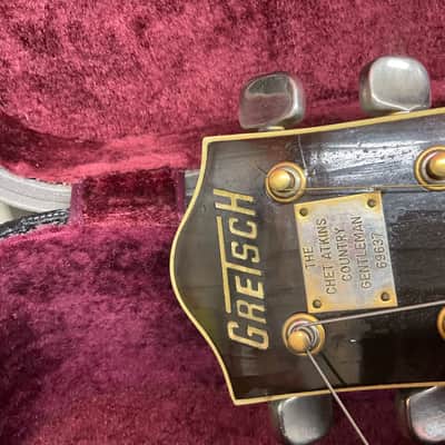 Gretsch 6122 Chet Atkins Country Gentleman 1961 - 1963 - Walnut Brown image 3