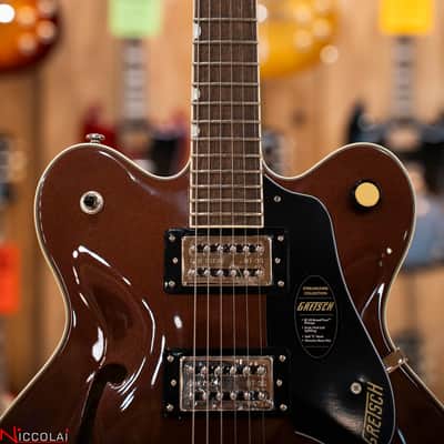 GRETSCH G2622 Streamliner Center Block Double-Cut with V-Stoptail Laurel Fingerboard, Broad’Tron BT-3S Pickups Copper Metallic image 6