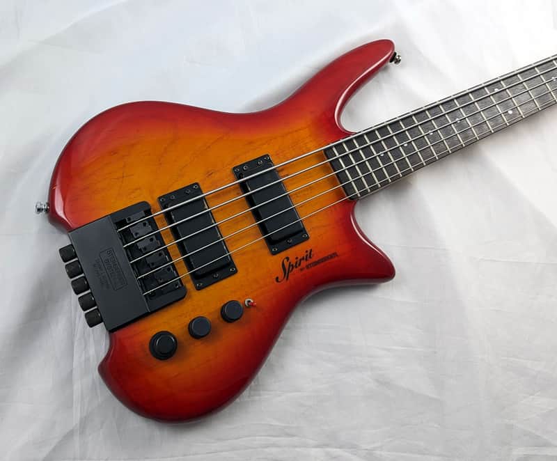 STEINBERGER Spirit XZ-25 Headless 5-String Bass w/Gig Bag , | Reverb
