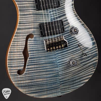 PRS Limited Edition Custom 24 Semi-Hollow - Faded Indigo #425526 image 6