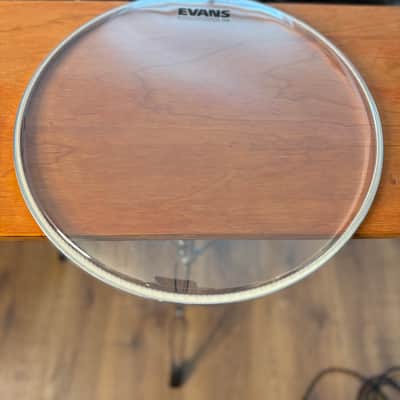 Evans drum heads clear set(4 heads) 20" EMAD2 Bass & 10/12/14" G2 Fusion ETP-G2CLR-F Tom set image 5