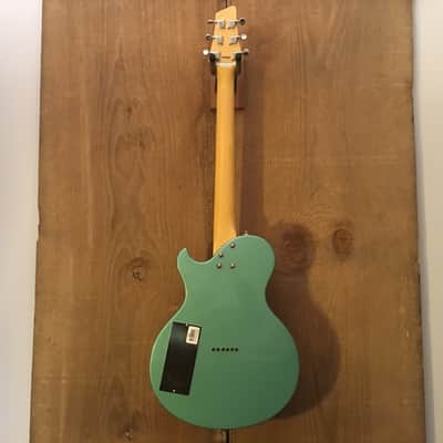 Brownsville Choirboy Semi-Hollow Electric Guitar Green image 4