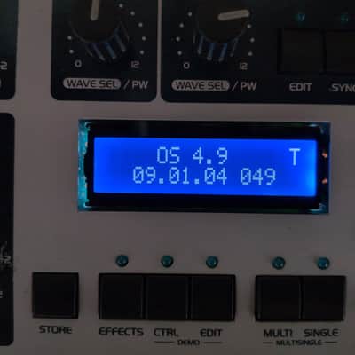 Access Virus Indigo 37-Key Digital Synthesizer 2001 - Silver & Blue image 23
