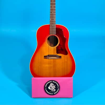 Gibson J-45 1966 - Cherry Sunburst image 2