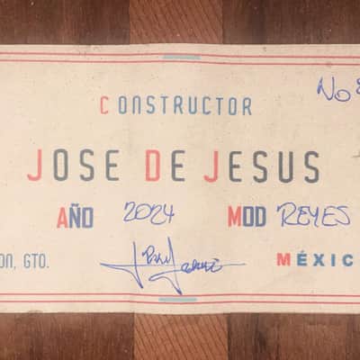 Jose de Jesus 2024 Model Reyes Flamenco Guitar - extremly nice copy of a Manuel Reyes negra guitar of the 1980's - check video! image 17