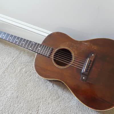Vintage 1942 Gibson LG-1 (one of only 130 X-braced all mahogany LG-1's made) image 1