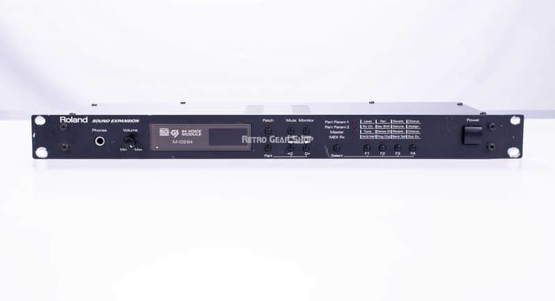 Roland M-GS64 Vintage Sound Expansion Module Synthesizer Rack MGS64 image 1
