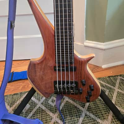 Tune TS-365 Fretless 5-string Bass Super Long Scale 36" Used with Hard Case image 1