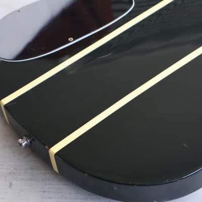 1997 Burny (Fernandes) EB-95X "X Japan" Signature Eagle Bass (Black) image 9