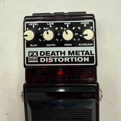 DOD Digitech FX86B Death Metal Distortion Vintage Guitar Effect Pedal image 2