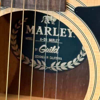 Guild Westerly Collection A-20 Marley 2024 w/Marley Soft Case - Natural image 3