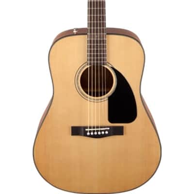 Fender CD-60 Dreadnought Acoustic Guitar - Natural, w/ Hard Shell Case image 1