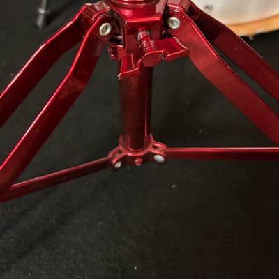 DW Alex Gonzalez (Mana) 9000 Red Cymbal Boom Stand 2010s - Red image 5