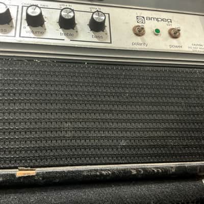 Ampeg SVT "Black Line" 300-Watt Bass Amp Head 1970s - Black image 4