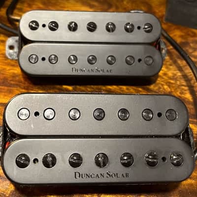 Seymour Duncan Solar 7 String Pickups 2023 - Matte Black image 3