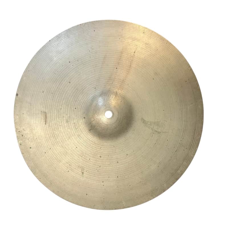 Pre-Owned Zyn 15″ Crash/Ride Cymbal – Made in England, c.1950s–60s, 1,050 g (SH-ZYN15) image 1