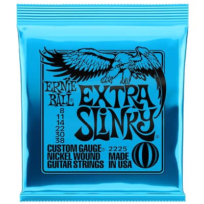 Ernie Ball 2225 Extra Slinky 8-38 (3 Pack Bundle) image 2