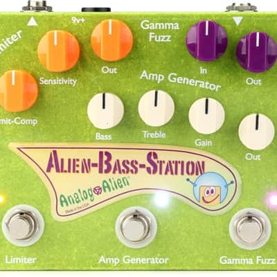 Analog Alien Alien Bass Station (ABS) Compressor / Amp Generator / Fuzz Bass Pedal image 2