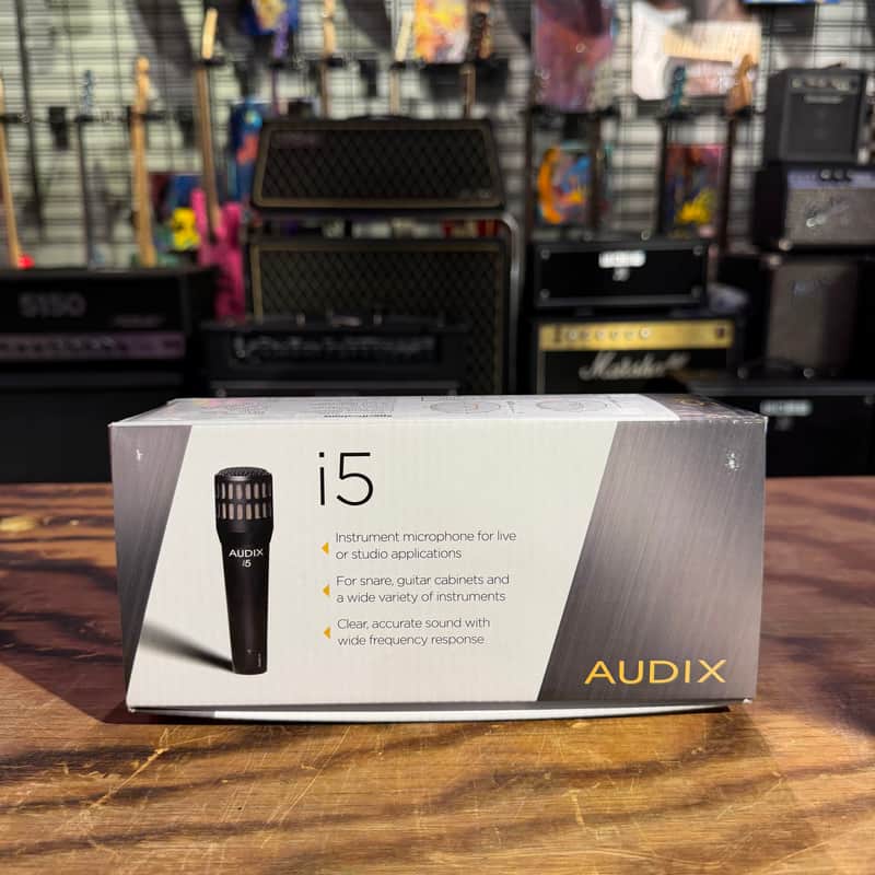 Audix i5 Cardioid Dynamic Instrument Microphone 2010s - Black image 1