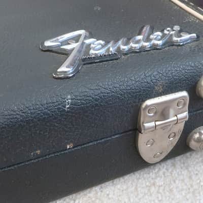 Vintage Fender 60's / 70's Jazz / Precision Bass Guitar Case - Black Tolex image 4
