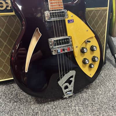 Rickenbacker 360 DCM 75th Anniversary 2007 - Dark Cherry Metallic image 9