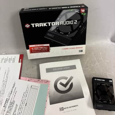Native Instruments Traktor Audio 2 DJ Interface 2010s - Black image 4