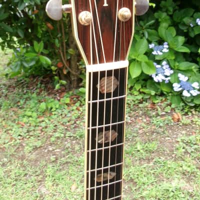 K Yairi YW-1000 Hand Crafted Jacaranda B. Rosewood, Japan Vintage 1981 with Super Low Action image 5