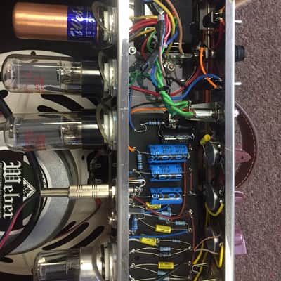 Ted Weber 5C3P Amp kit, 1 x 12 2012 Brown Cow image 6