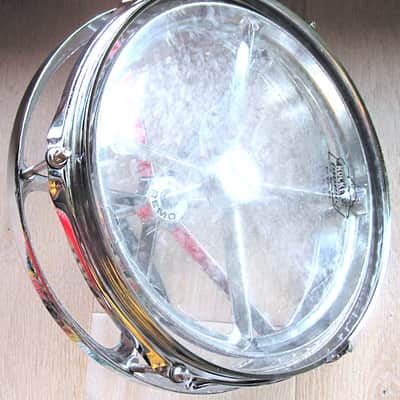 10" Remo Rototom, Chrome - Vintage image 7