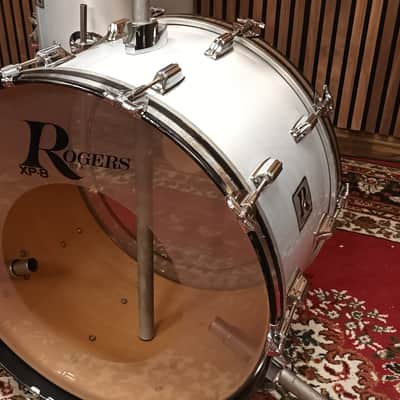 Rogers 1970s XP8 Londoner Seven Shell Pack in Silver Mist – 22″,8″,10″12″,13″ & 16″ image 4