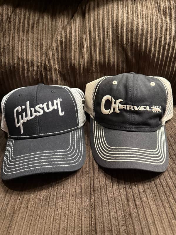 Gibson & Charvel *RARE* Out Of Production Trucker Style Hat image 1