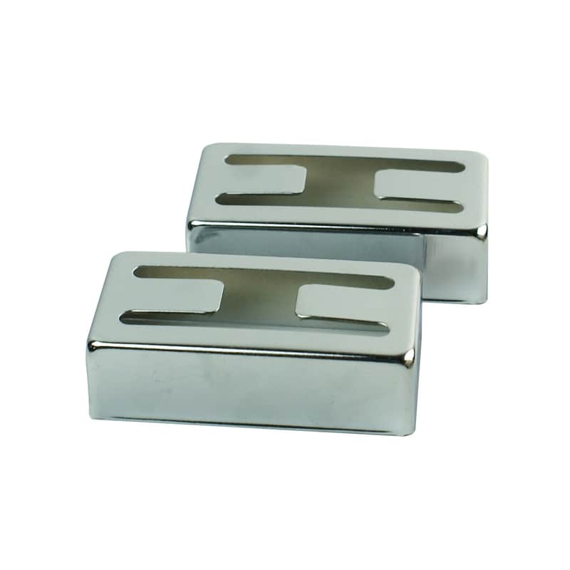 H hole Humbucker covers for Gretsch Filtertron style pickup ,chrome ,1 pair image 1
