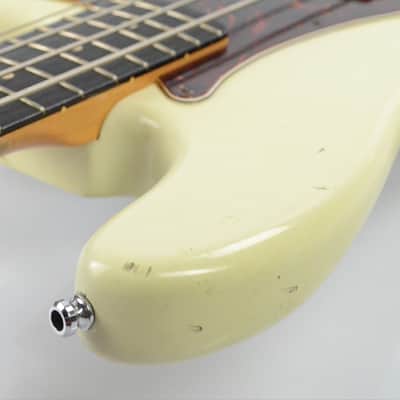 Fender 1962 Precision Bass Relic Olympic White Justin Meldal-Johnsen #32892 image 18