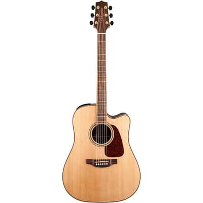 Takamine GD93CE G Series Dreadnought Cutaway Acoustic-Electric Guitar Regular Natural image 2