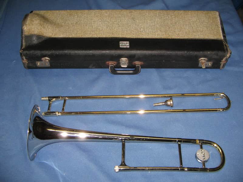 Conn Connstellation 48H Silver Trombone image 1