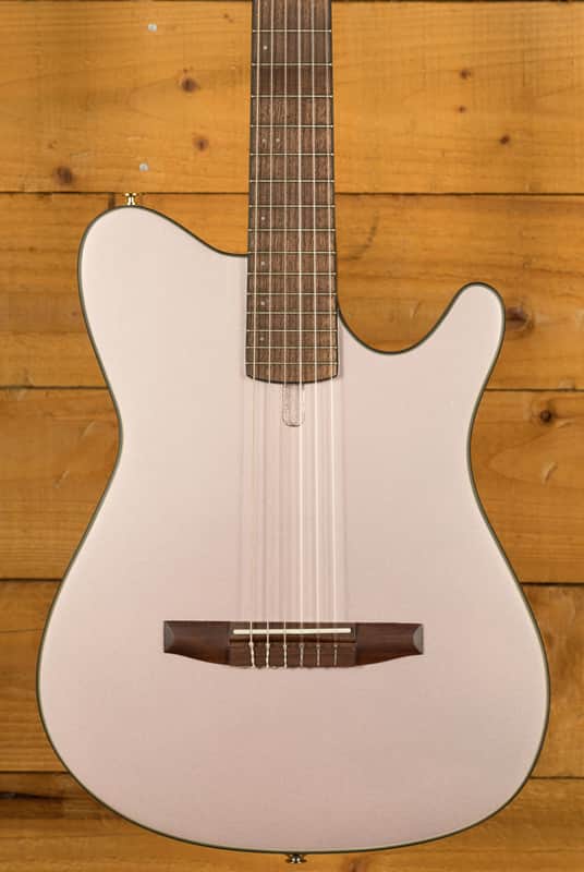 Ibanez FRH10N FRH Series Electro-Nylon - Rosewood - Rose Gold Metallic Flat image 1