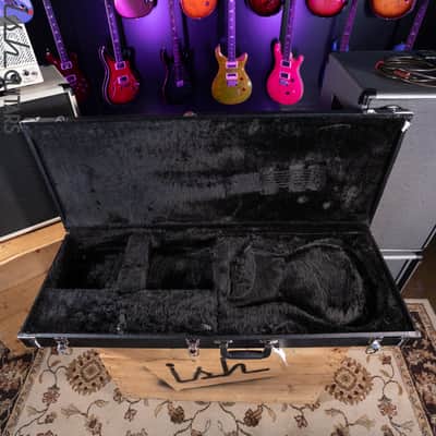 PRS Custom 24 10 Top Purple Iris w/ Black Burst & Back image 11