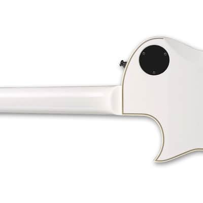 ESP Signature Series Iron Cross James Hetfield Snow White with Black Stripes 2026 w/OHSC image 8