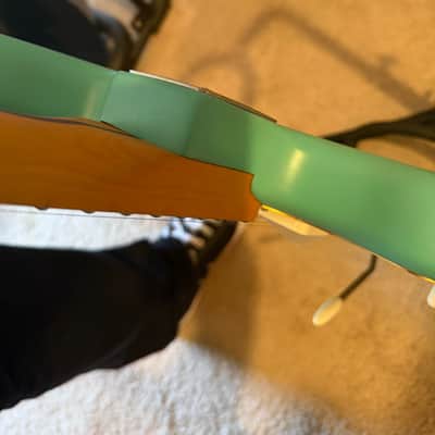 Squier 40th Anniversary Vintage Edition Jazzmaster 2022 - Present - Satin Sea Foam Green image 5