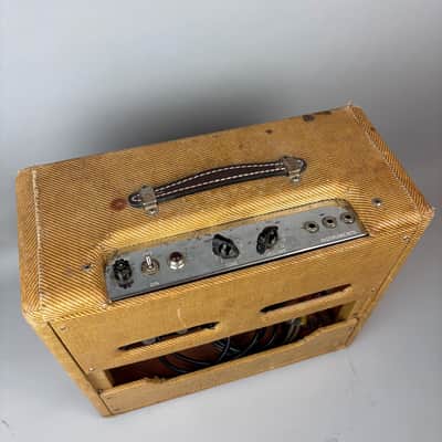 1957 Fender Harvard 5F10 1x12" Tweed Recently serviced. Sounds and looks fantastic... image 4