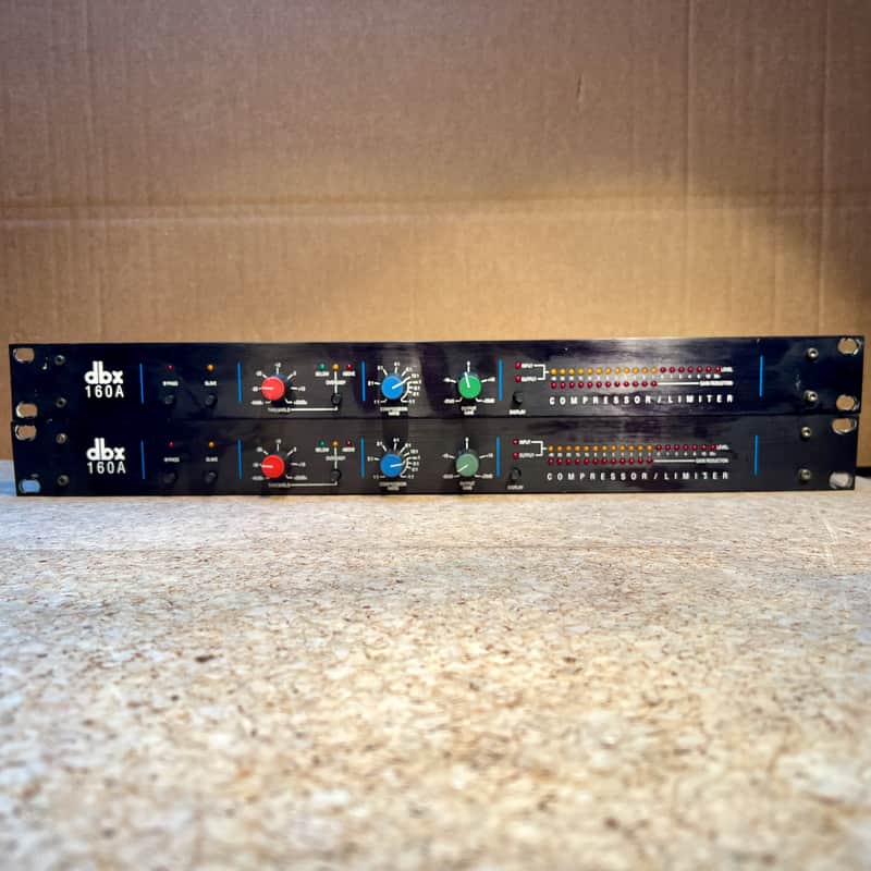 dbx 160A Compressor / Limiter Pair | Reverb