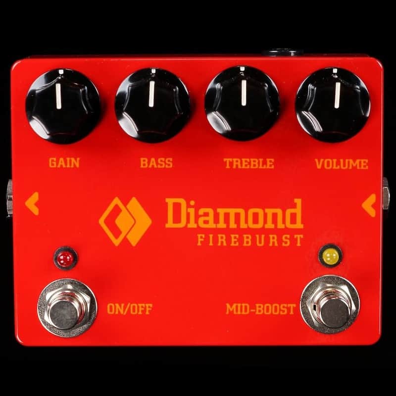 ギター DIAMOND Guitar Pedal FIRE BURST 🎸 🎛 Diamond Pedals FBR2 Fireburst - Unbiased Sound Review