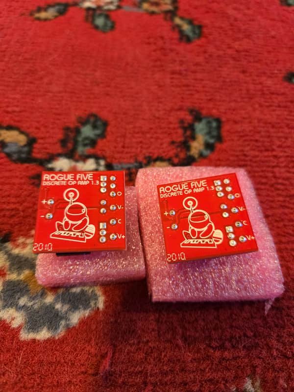 Louder Than Liftoff Rogue Five Discrete Opamp 2020s - Red image 1